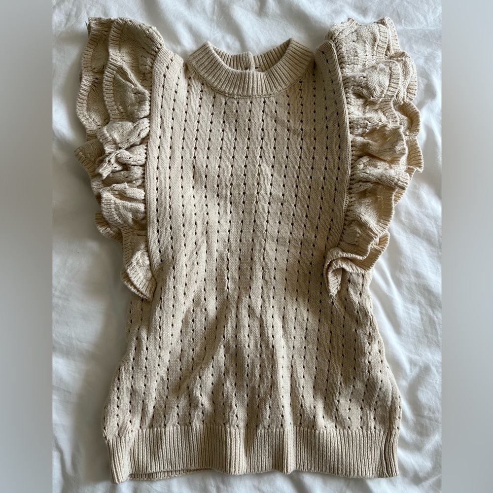Sweater knitted vest